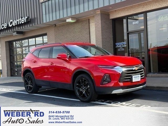 Red Hot 2021 Chevrolet Blazer 2LT FWD SUV / Crossover Front-Wheel Drive 9-Speed Automatic