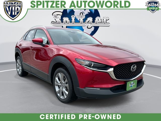 Soul Red Crystal Metallic 2022 Mazda CX-30 2.5 S Premium AWD SUV / Crossover All-Wheel Drive 6-Speed Automatic