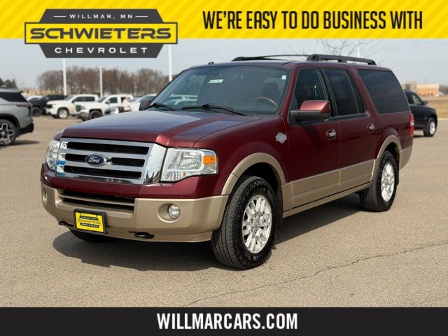 Autumn Red Metallic 2012 Ford Expedition EL King Ranch 4WD SUV / Crossover Four-Wheel Drive 6-Speed Automatic