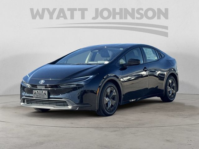 Midnight Black Metallic 2025 Toyota Prius Hatchback Front-Wheel Drive Continuously Variable Transmission