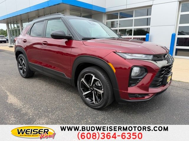 Red (Crimson Metallic) 2023 Chevrolet Trailblazer SUV / Crossover Front-Wheel Drive Continuously Variable Transmission
