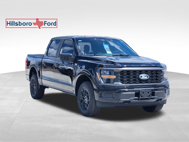 2025 Agate Black Metallic Ford F-150 STX 4X4 Truck
