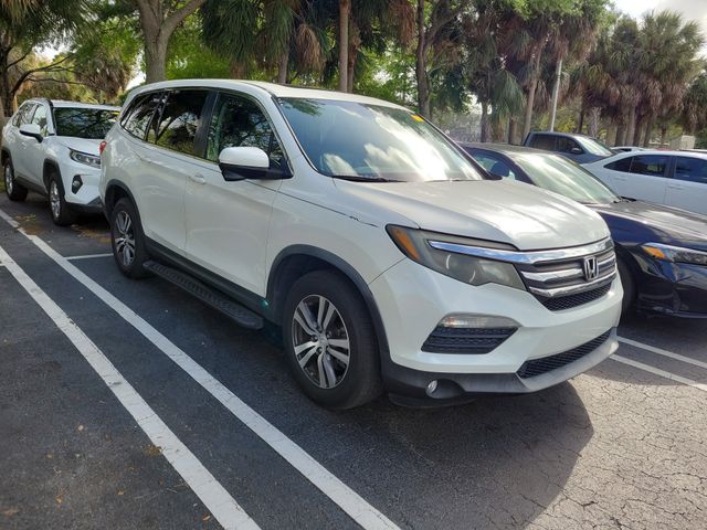 White Diamond Pearl 2018 Honda Pilot EX-L FWD SUV / Crossover Front-Wheel Drive 6-Speed Automatic