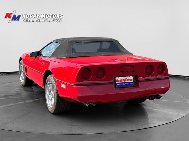 1988 Chevrolet Corvette Base - Red exterior view 3