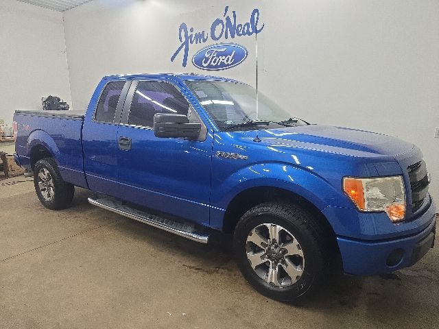 Blue Flame Metallic 2013 Ford F-150 STX SuperCab Pickup Truck 4X2 6-Speed Automatic