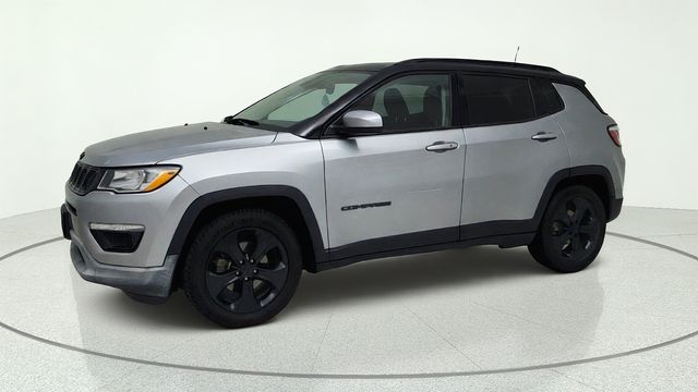 2021 Jeep Compass Latitude Silver at North Houston Mitsubishi