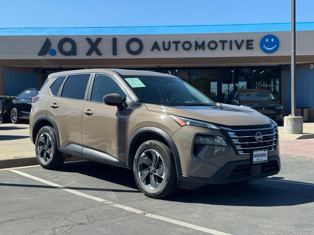 Baja Storm Metallic 2025 Nissan Rogue SUV / Crossover All-Wheel Drive Continuously Variable Transmission