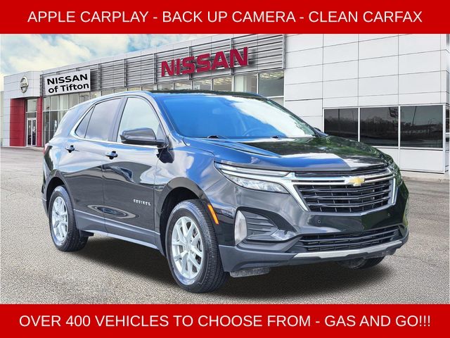 Black Metallic 2024 Chevrolet Equinox LT AWD with 1LT SUV / Crossover Four-Wheel Drive 6-Speed Automatic Overdrive