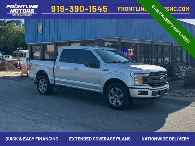 Ingot Silver Metallic 2018 Ford F-150 XLT SuperCrew 4WD Pickup Truck Four-Wheel Drive 10-Speed Automatic