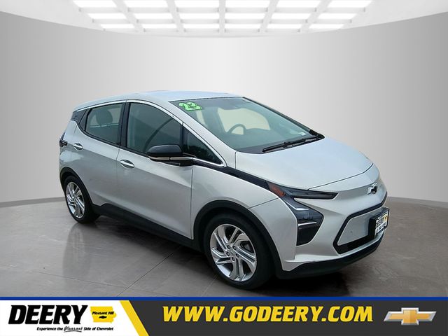 Silver Flare Metallic 2023 Chevrolet Bolt EV Hatchback Front-Wheel Drive 1-Speed Automatic
