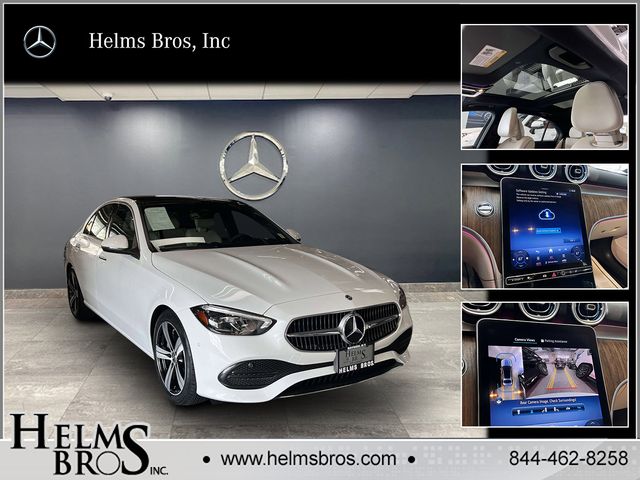 used 2023 Mercedes-Benz C-Class car, priced at $36,991