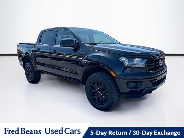 Shadow Black 2022 Ford Ranger XLT SuperCrew 4WD Pickup Truck Four-Wheel Drive Automatic