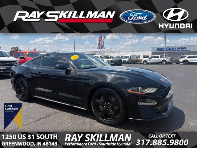 Shadow Black 2023 Ford Mustang Coupe Rear-Wheel Drive Automatic