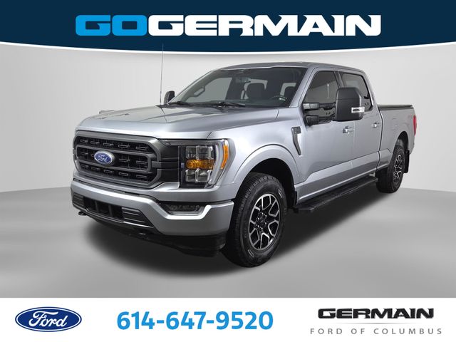 Iconic Silver Metallic 2023 Ford F-150 Pickup Truck Four-Wheel Drive Automatic