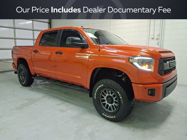 Inferno Red 2016 Toyota Tundra Pickup Truck Four-Wheel Drive 6-Speed Automatic Overdrive