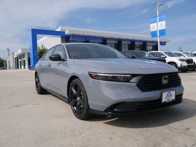 Urban Gray Pearl 2026 Honda Accord Hybrid Sedan Front-Wheel Drive Continuously Variable Transmission