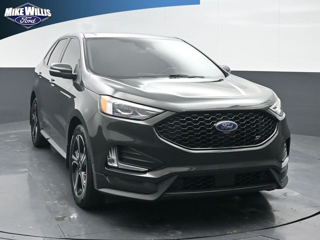 Forged Green Metallic 2022 Ford Edge SUV / Crossover All-Wheel Drive 7-Speed Automatic
