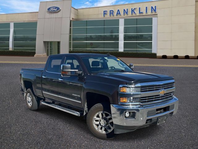 Autumn Bronze 2016 Chevrolet Silverado 2500HD LTZ Crew Cab 4WD Pickup Truck Four-Wheel Drive 6-Speed Automatic
