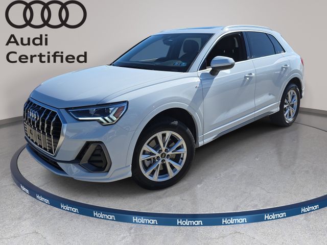 Glacier White 2025 Audi Q3 quattro Premium S Line 45 TFSI SUV / Crossover All-Wheel Drive 8-Speed Automatic