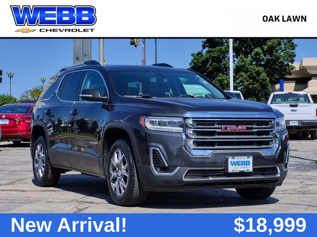 Carbon Black Metallic 2020 GMC Acadia SUV / Crossover Four-Wheel Drive 9-Speed Automatic