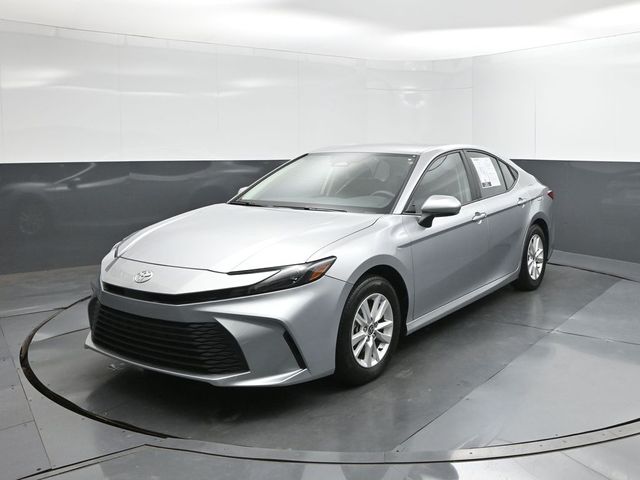 Celestial Silver Metallic 2025 Toyota Camry LE FWD Sedan Front-Wheel Drive Continuously Variable Transmission