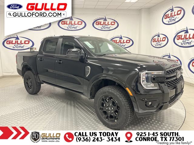 Shadow Black 2026 Ford Ranger Pickup Truck Four-Wheel Drive Automatic