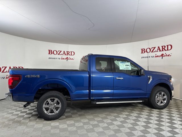 2025 Atlas Blue Metallic Ford F-150 XLT 4X4 Truck