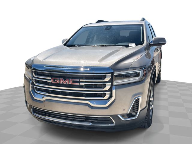 Light Stone Metallic 2023 GMC Acadia SLT FWD SUV / Crossover Front-Wheel Drive 9-Speed Automatic