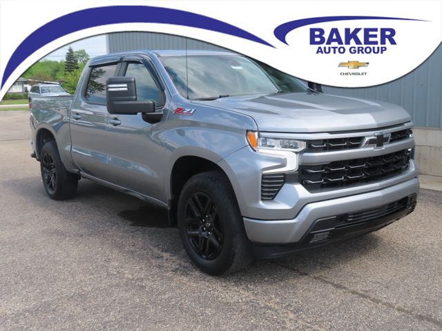 Sterling Gray Metallic 2023 Chevrolet Silverado 1500 Pickup Truck Four-Wheel Drive Automatic