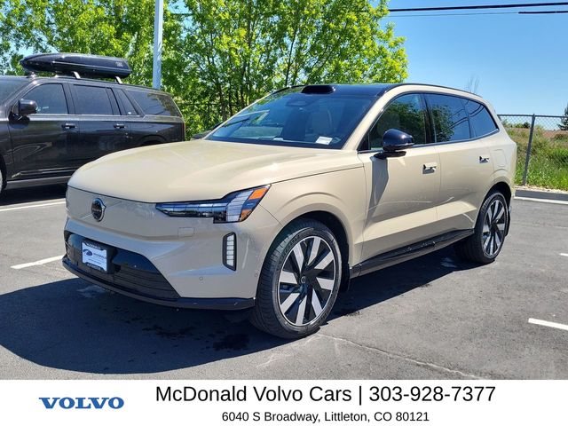 Sand Dune 2025 Volvo EX90 Twin Performance Ultra 7-Passenger eAWD SUV / Crossover All-Wheel Drive 1-Speed Automatic