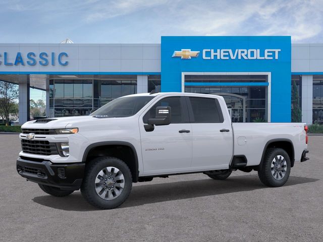 2026 Chevrolet Silverado 2500HD Custom White at Classic Elite Chevrolet Hwy 6