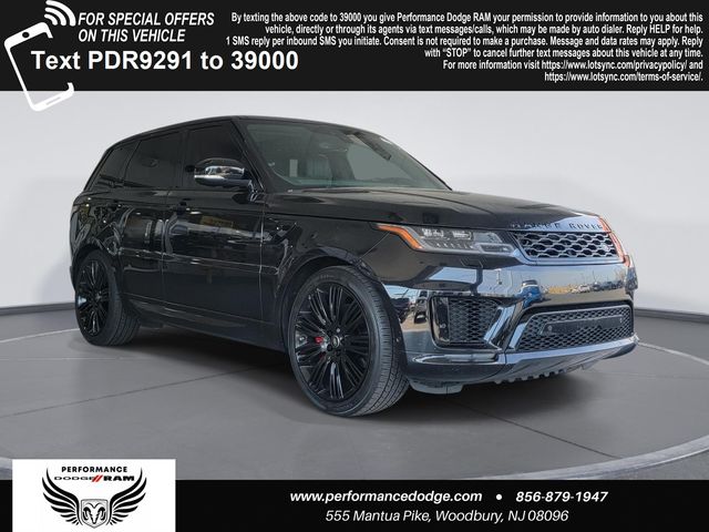 Black 2020 Land Rover Range Rover Sport P525 HSE Dynamic 4WD SUV / Crossover All-Wheel Drive 8-Speed Automatic