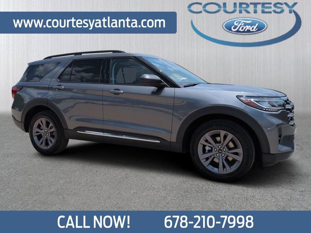 Carbonized Gray Metallic 2025 Ford Explorer SUV / Crossover All-Wheel Drive Automatic