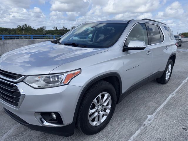 Silver Ice Metallic 2018 Chevrolet Traverse LT Cloth FWD SUV / Crossover Front-Wheel Drive 9-Speed Automatic