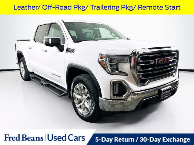 Summit White 2019 GMC Sierra 1500 Pickup Truck Four-Wheel Drive 8-Speed Automatic