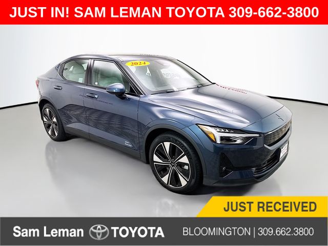 Gray 2024 Polestar 2 Sedan All-Wheel Drive 1-Speed Automatic