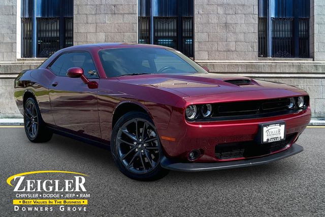 Octane Red Pearlcoat 2022 Dodge Challenger Coupe All-Wheel Drive 8-Speed Automatic