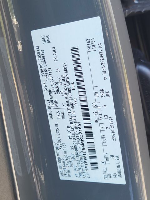 Used Car 2021 Ford F-150  Xlt For Sale Under $40,000 In San Antonio, Texas