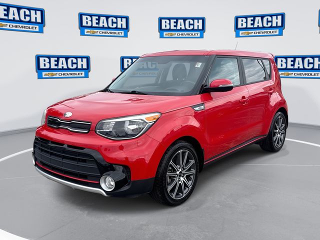 Inferno Red 2018 Kia Soul ! Wagon Front-Wheel Drive 7-Speed Automatic