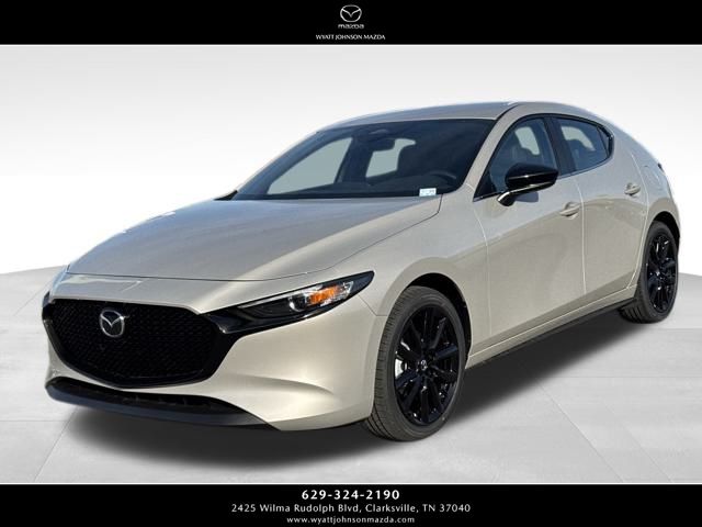 Gray (Platinum Quartz Metallic) 2026 Mazda MAZDA3 2.5 S Select Sport Hatchback FWD Hatchback Front-Wheel Drive 6-Speed Automatic