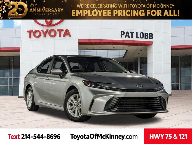 Celestial Silver Metallic 2025 Toyota Camry Sedan Front-Wheel Drive Continuously Variable Transmission