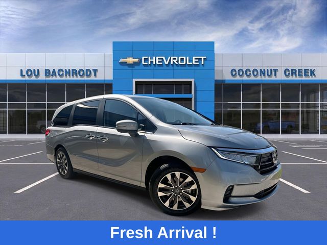 Gray 2024 Honda Odyssey Minivan Front-Wheel Drive Automatic