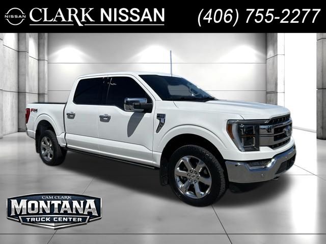 Star White Metallic Tri-Coat 2023 Ford F-150 Pickup Truck Four-Wheel Drive Automatic