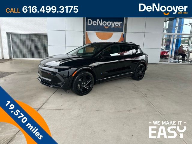 Black 2024 Chevrolet Equinox EV SUV / Crossover Front-Wheel Drive 1-Speed Automatic