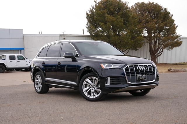 Orca Black Metallic 2021 Audi Q7 quattro Premium Plus 55 TFSI SUV / Crossover All-Wheel Drive 8-Speed Automatic