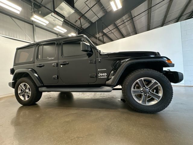 2019 Jeep Wrangler Unlimited Sahara Black at Rochrich Mazda