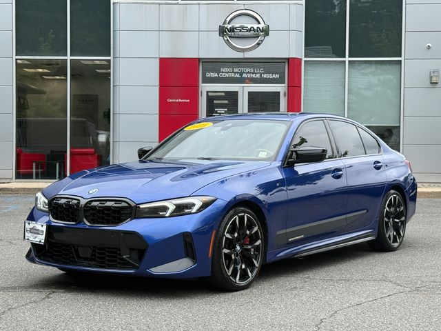 Portimao Blue Metallic 2025 BMW 3 Series Sedan All-Wheel Drive 8-Speed Automatic