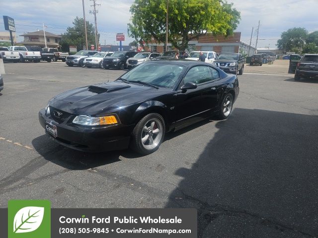 Black 2001 Ford Mustang Coupe Rear-Wheel Drive 5-Speed Manual