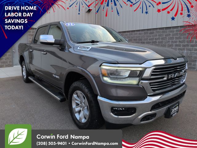 2022 RAM 1500 Gris (Granite Crystal Metallic Clearcoat) Camioneta Todo terreno 8 velocidades Automática