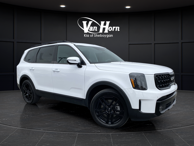 Glacial White Pearl 2024 Kia Telluride SX-Prestige X-Line AWD SUV / Crossover All-Wheel Drive 8-Speed Automatic
